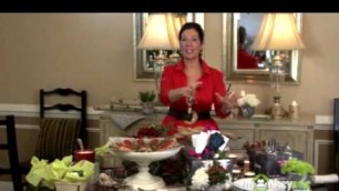 'Holiday Party Planning - Setting a Buffet Table'