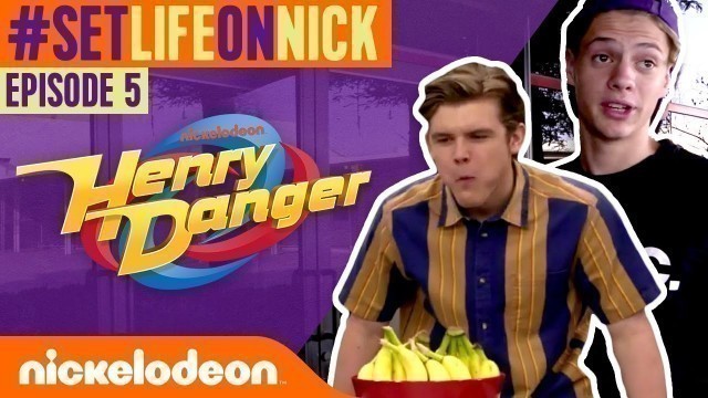 'FOOD & SNACKS on the Henry Danger Set! | 