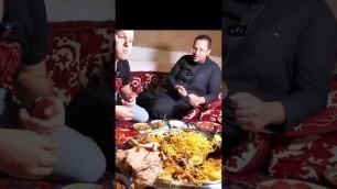 'The Food Ranger Eating Mufattah Platter In Saudi Arabia #food #recipe #foodblogger'