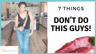 'CARNIVORE DIET: 7 Things *NOT* To Do When Starting an All Meat Diet'