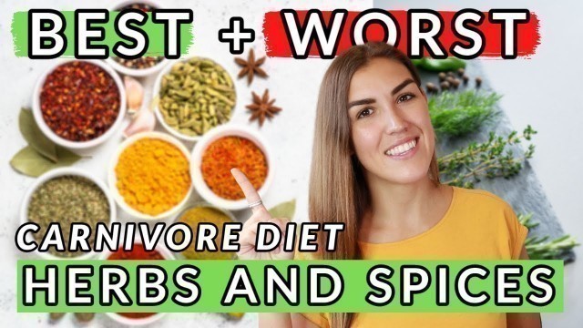'Spices on a CARNIVORE DIET | The BEST and WORST Herbs and Spices!'