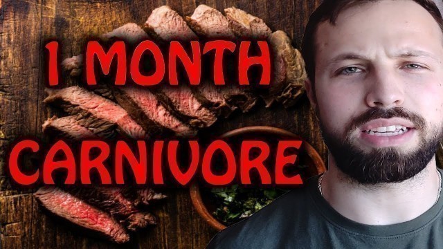 '1 Month Carnivore Diet Results | Pros/Cons'