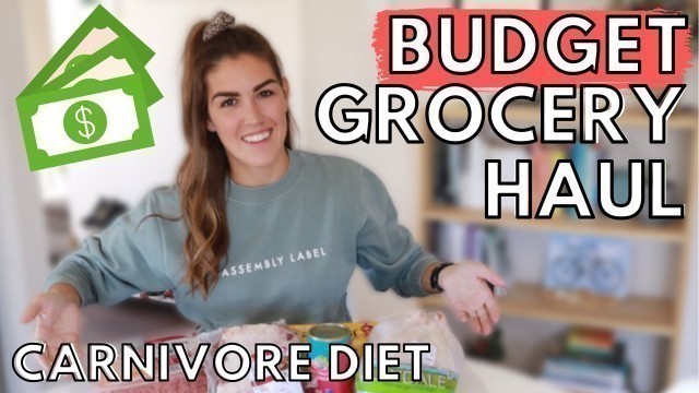 'CARNIVORE DIET Budget Grocery Haul (TIPS TO SAVE!)'