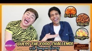 'GUESS THE FOOD CHALLENGE with Yamyam Gucong | Hotspot 2019 Episode 1727'