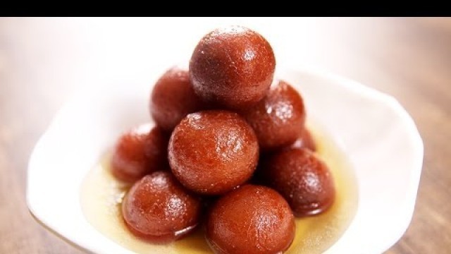 'Stuffed Gulab Jamun Recipe - Gulab Jamuns At Home - Indian Dessert Recipe - Varun Inamdar'