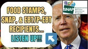 'SNAP/EBT UPDATE: 8 SURPRISING THINGS YOU CAN BUY WITH YOUR FOOD STAMPS IN 2023!!!'