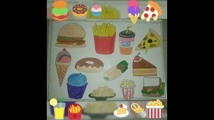 'Junk Food Drawing || Very Easy Drawing Of a junk food ||'