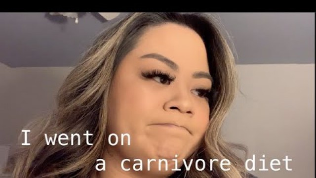 'I went on a carnivore diet (Part 1)'