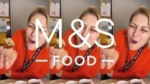'Emma Willis tries M&S Christmas food  | M&S FOOD'