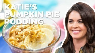 'Katie Lee Makes Pumpkin Pie Pudding | The Kitchen | Food Network'