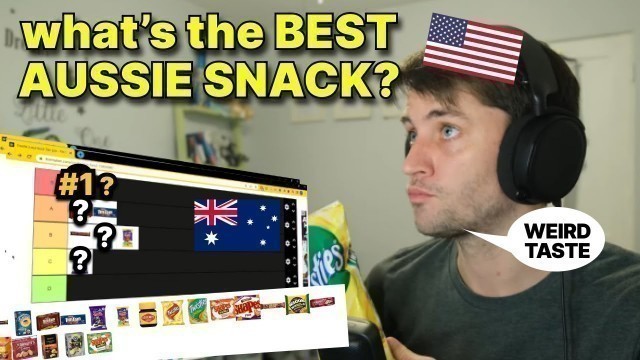 'AUSTRALIAN FOOD TIER LIST (by an American)'