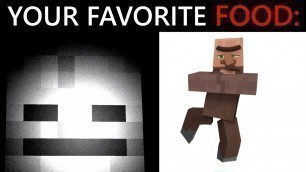 'Steve Becoming Uncanny (Your Favorite Food in Minecraft)'