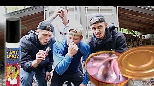 'EATING THE WORLD’S SMELLIEST FISH!! (SURSTRÖMMING)'