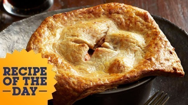 'Recipe of the Day: Beef Potpies with Cheddar-Stout Crust | Food Network'