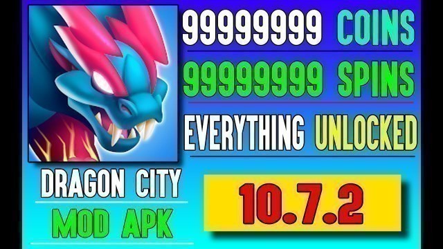 'Dragon City Mod Apk 10.7.2  | Unlimited Gems, Coins |Dragon City Hack | 100% Working Trick'