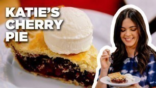 'Bake Cherry Pie with Katie Lee | The Kitchen | Food Network'
