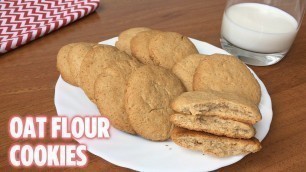 'Oat Flour Cookies Recipe | Your Favorite Food'