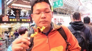 'Hong Kong Street Food Baby Octopus Satay'