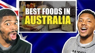 'AMERICANS REACT TO Top 10 best foods in Australia | Australian food | Street food'