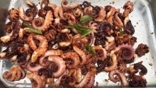 'Fried Octopus - Simple and Easy Octopus Dish'