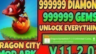 '✅New Hack✅ Dragon City Mod Apk 2021 v11.2.0 Hack | Unlimited Gems & Coins, All Dragons ATUALIZADO'