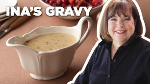 'Barefoot Contessa Makes Homemade Gravy | Barefoot Contessa | Food Network'