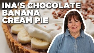'Chocolate Banana Cream Pie | Barefoot Contessa: Cook Like a Pro | Food Network'