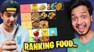 'Ranking Our Favorite Food ft. @YesSmartyPie  (Our Food Stories IRL)'