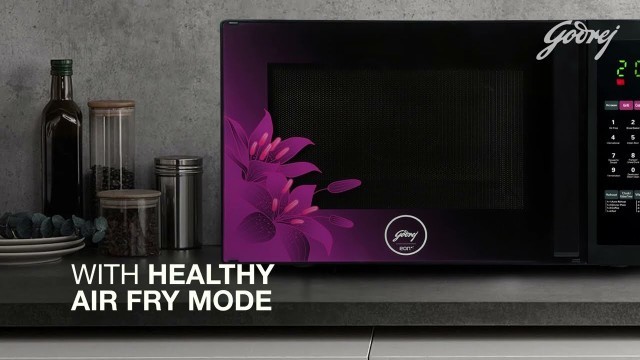 'Your favorite food, now healthy! - Healthy Air Fry mode with Godrej Microwave Oven'