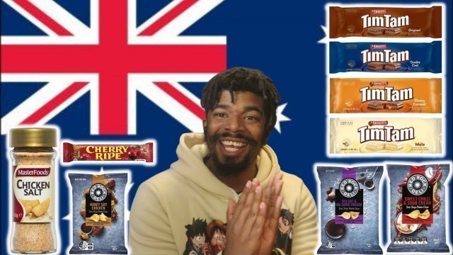 'American Tries Australian Snacks For The First Time! | MINDBLOWING!'