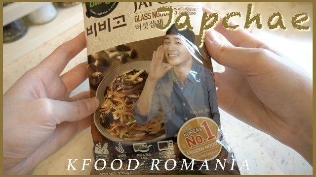'CJ Bibigo Japchae | Korean stir-fried Glass Noodles | Cooking instruction | K-Food in Romania'