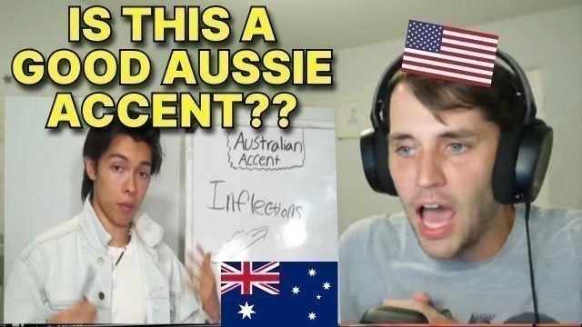 'American tries to learn the AUSTRALIAN ACCENT'