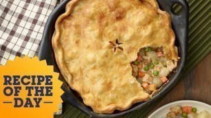 'Recipe of the Day: Sunny\'s Easy Chicken Pot Pie | Cooking For Real | Food Network'
