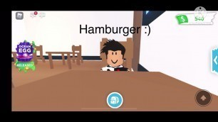 'What your favorite food is.... | roblox adopt me meme | #shorts'