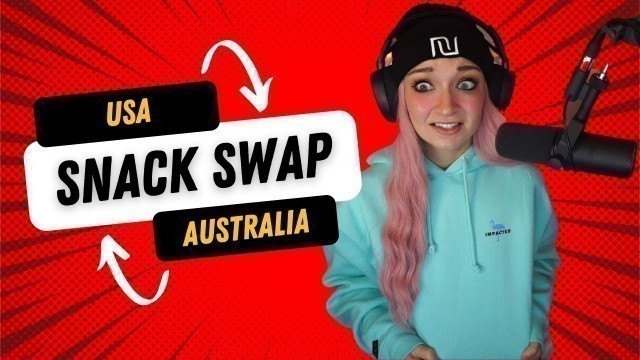 'American Streamer tries Australian Food'