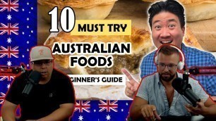 'Americans React To 10 AUSTRALIAN FOODS You Must Try!'