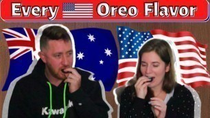 'Australian Boyfriend Tries Every American Oreo Flavor'