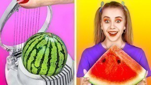 'BEST HACKS WITH FOOD! || Cool Hacks With Your Favorite Food! Kitchen Tips And Tricks by 123 Go! LIVE'