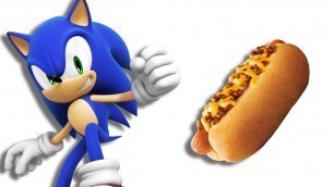 'Sonic Characters and Their Favorite Foods #shorts'