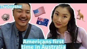 'AMERICANS IN AUSTRALIA...TRYING AUSSIE SNACKS ❤️