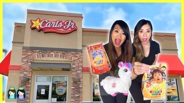 'Ryan\'s Star Pals Toys Kids Meal Surprise at Carl\'s Jr. and Hardees'