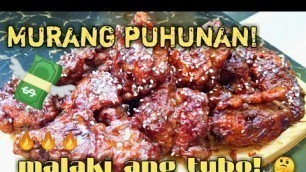'Chicken wings recipe | Buffalo wings sauce recipe | Pang negosyo | Ulam pang negosyo Philippines'
