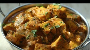 'Dhaba Style Paneer Sabzi Recipe - Veg Main Course Recipe - Ruchi\'s Kitchen - Rajshri Food'
