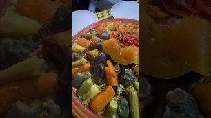 'Couscous Chicken Tajine | Moroccan Food'