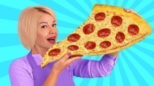'Receita gigante da pizza / como out Pizza a cabana'