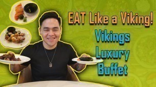 'Eat Like a Viking at Vikings Luxury Buffet Davao | Davao Food Vlog (The First Vlog)'