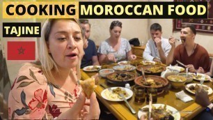 'Foreigners Cooking FAMOUS Moroccan Food 