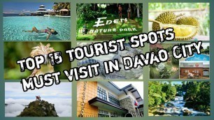 'Top 15 must visit in Davao City #tourism #davaocity'