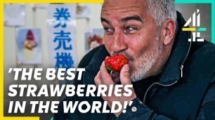 'Is This The World\'s MOST EXPENSIVE Strawberry? | Paul Hollywood Eats Japan | All 4'