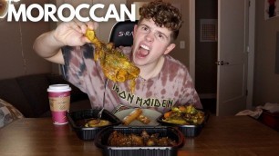 'Eating Moroccan Food For The World Cup • Mukbang'